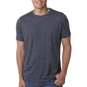 Wholesale 65 polyester 35 cotton t shirt Heather Color Loose Fit Sport T Shirt Men