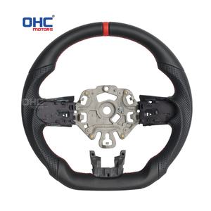 พวงมาลัยหนังแท้สั่งทำพิเศษสำหรับรถยนต์ Volant <span class=keywords><strong>Mini</strong></span> <span class=keywords><strong>Cooper</strong></span> F56 F54 F55 F57 ปี <span class=keywords><strong>2022</strong></span> 2023 2024 OHC MOTORS - Product Image 1