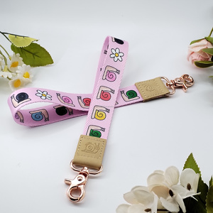 Crossbody điện thoại mẫu miễn phí cổ không có đặt hàng tối thiểu Polyester Lanyard với logo tùy chỉnh - Product Image 3