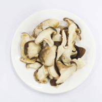 Gefreeze-droogde shiitake-paddenstoelen in blokjes, kant-en-klaar
