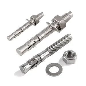 chinese metal Stainless steel ss304 ss316 expansion wedge anchor bolt