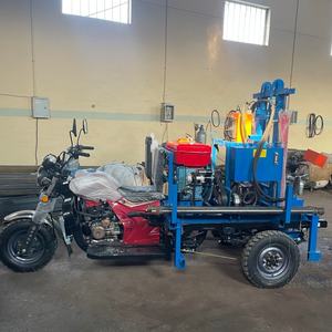 Impianto di perforazione per pozzi d'acqua diesel ad alta potenza da 200 m con nuovi componenti principali del cambio da 30 CV p - Product Image 3