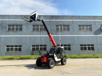 Forklift Teleskopik 2.5 Ton 55kW, Respon Boom Cepat & Kunci Diferensial Anti-Selip untuk Penumpukan Material di Kebun Tebu