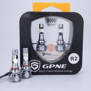 GPNE R2 doppio colore H7 LED lampadine 32W/lampadina 12000LM alta luminosità 6000K bianco e 3000K giallo illuminazione Premium auto - Product Image 2