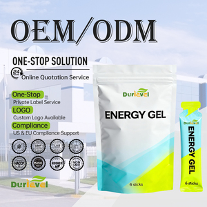 Gel énergétique personnalisé avec vitamines, acides aminés, magnésium, <span class=keywords><strong>fer</strong></span>, certifié USDA COA, végétalien, sans OGM, échantillonnage rapide, service tout-en-un - Product Image 1