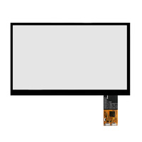 16:9 10.1 inci proyeksi industri kapasitif kontrol sentuh medis layar sentuh 800x600 LCD IIC antarmuka 5/10 poin sentuh