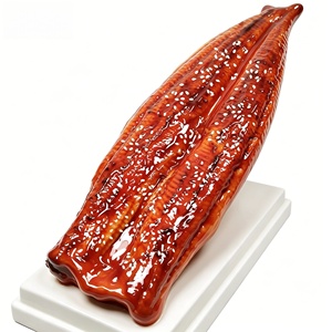Sculpture alimentaire <span class=keywords><strong>réaliste</strong></span> en résine de anguille grillée, modèle d'extérieur pour décoration de restaurant, lisse, résistante à l'eau et inaltérable - Product Image 5