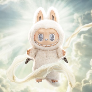 100% Original pour <span class=keywords><strong>POP</strong></span> MART Officiel, la poupée en vinyle MONSTERS <span class=keywords><strong>ANGEL</strong></span> in CLOUDS, jouet en peluche Labubu, boîtes mystères - Product Image 6