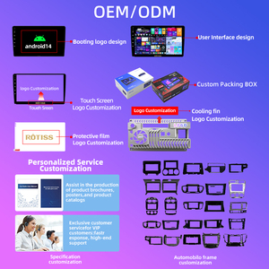 2 Din 9 "10" AIカーDVDプレーヤーカーマルチメディアビデオステレオRAM 4GB 64GB ROM Bt FMデジタル信号プロセッサラジオパラ - Product Image 6