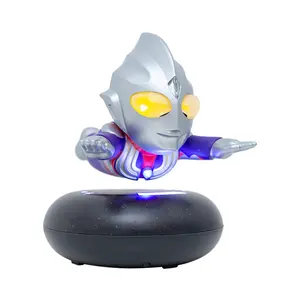 Magnetic Levitation Floating OEM ODM specialized ultraman movable LED Lights Collectible action Anime figure