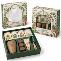 Boîte à café rigide personnalisée avec logo, base et couvercle, emballage cadeau, impression CMYK, laminage brillant