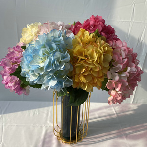 Simulated Hydrangea Artificial <b>Flowers</b> High Simulation Wedding Home Decor Props - Product Image 1