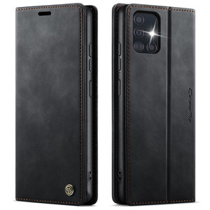 Portefeuille de téléphone Caseme série 033 pour Samsung Galaxy A51 4G support de carte étui à rabat de haute qualité - Product Image 2