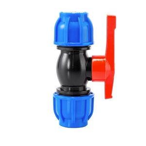 Resistente a grandezza naturale disponibile tubo di irrigazione Pe connettore rapido valvola a sfera piena plastica raccordi per tubi dell'acqua - Product Image 6