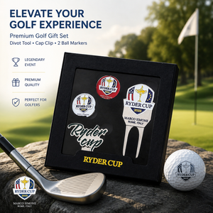 Set de Accesorios de Golf Premium para Eventos Corporativos: Herramienta para Divots, Clip para Gorra, Marcador de Pelota, Regalos Promocionales para Torneos de Golf y Ryder <span class=keywords><strong>Cup</strong></span> - Product Image 1