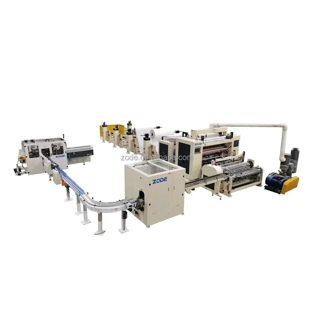 Produksi Pabrik Baris Otomatis Tissue Wajah Handuk Kertas Membuat Mesin