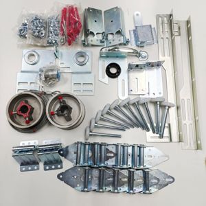 Kit <span class=keywords><strong>de</strong></span> quincaillerie moderne pour <span class=keywords><strong>porte</strong></span> <span class=keywords><strong>de</strong></span> <span class=keywords><strong>garage</strong></span> <span class=keywords><strong>sectionnelle</strong></span> <span class=keywords><strong>de</strong></span> style américain, <span class=keywords><strong>installation</strong></span> durable par vis 16*8 - Product Image 2