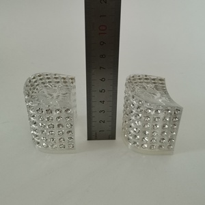 Glitter pierre décorée clear fabrication de chaussures talon - Product Image 4
