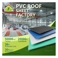Lámina de Techo Corrugada de Largo Alcance, Panel de Techo de PVC, Proveedor de Procesamiento de Láminas de Techo de UPVC