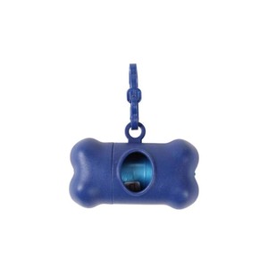 Pet Waste Dispenser Bone Shape Portable Poop Bag Holder For Dogs HDPE Material Single <b>Shell</b> Design - Product Image 3