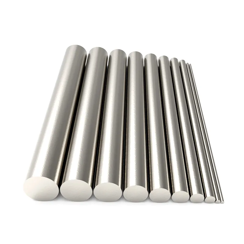 Cheap price AISI DIN 304 316L 310S 409 410 420 430 431 420F 430F 444 stainless steel round bar from shandong factory