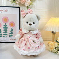 Vente directe d'usine, nouveau costume de remplacement pour poupée en peluche Lina Knuckle Bear de 30 cm