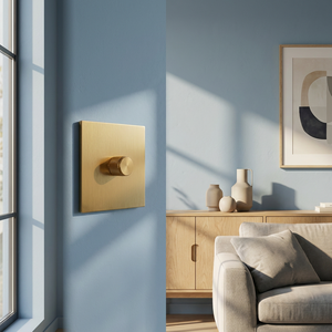 Niva variateur de lumière contrôleur de vitesse du ventilateur UK Standard maison hôtel panneau en acier inoxydable interrupteur mural personnalisé - Product Image 6