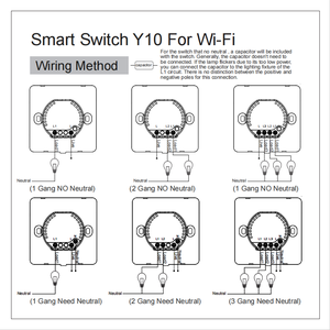 Cho tuya cảm ứng thông minh tường chuyển đổi chúng tôi tiêu chuẩn <span class=keywords><strong>wifi</strong></span> thông minh Máy nước nóng chuyển đổi 20A/40A 10A Max. current 250V Max. cho nhà thông minh - Product Image 3