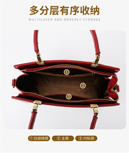 Women Pu Leather Handbags High Quality Ladies Large Capacity Shoulder Messenger <b>Bags</b> for Women Casual Female Tote Crossbody <b>Bag</b> - Product Image 4