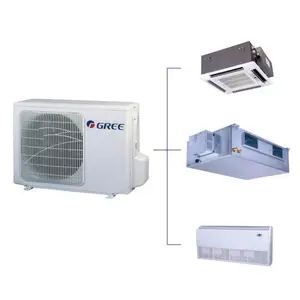 Gree Plafond Cassette Airconditioner 5 Ton Split Ac Gratis Match Voor Vrf Vrv Centrale Airconditioning Hvac Systeem Ventilator Coil Unit