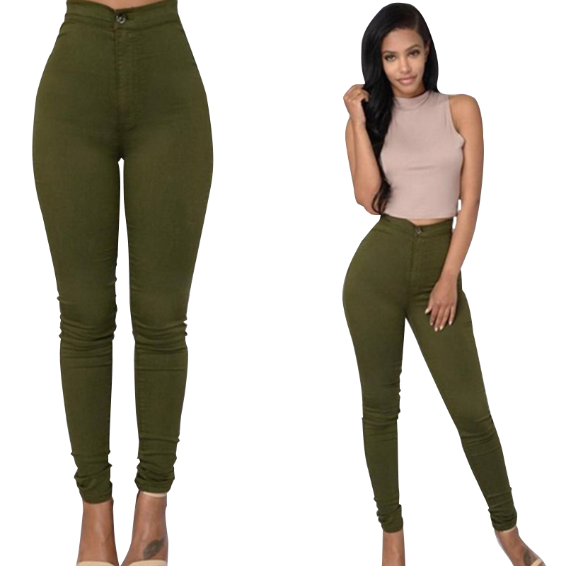 Venta al por mayor jeans mujer verde-Compre online los mejores jeans mujer  verde lotes de China jeans mujer verde a mayoristas | Alibaba.com