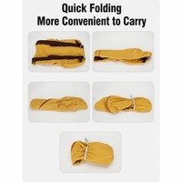 Sac à dos pliable personnalisé en gros avec bande élastique de compression à pliage rapide, tissu hydrofuge pour la randonnée, les trajets quotidiens et l'usage quotidien