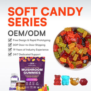 Suplemen Kesehatan Campuran Jamur dalam Bentuk Kantong Khusus, Meningkatkan Imunitas, Meningkatkan Fokus, Permen Jeli Jamur - Product Image 6