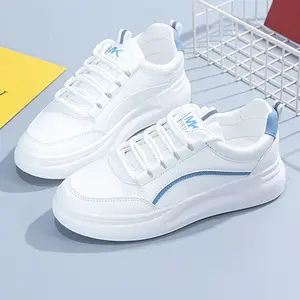 2023 kustom sepatu wanita putih produsen mode terbaru Zapatos De Dama perempuan sepatu olahraga wanita Sneakers