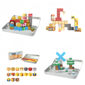 Briques jouets de construction magnétiques de marque privée en 2.0cm et 2.5cm avec livraison rapide et solutions d'emballage personnalisées - Product Image 1