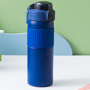 Bounce Cover 316 Acero inoxidable 600ml Mantener caliente Taza de viaje fría> 24h Aislamiento térmico Forma de bala ecológica para oficina - Product Image 5