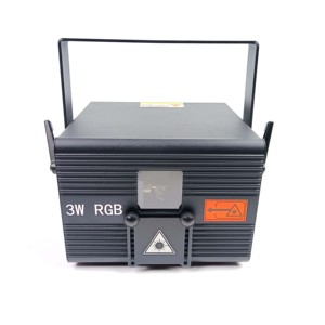 3W a todo color 3D RGB Disco Party Stage DJ Wedding Laser Lights Aplicación controlada para fiestas y eventos - Product Image 2