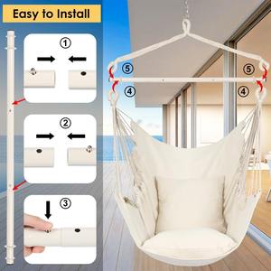Vente en gros Chaise balançoire suspendue légère pliante pour hamac de camping robuste - Product Image 5