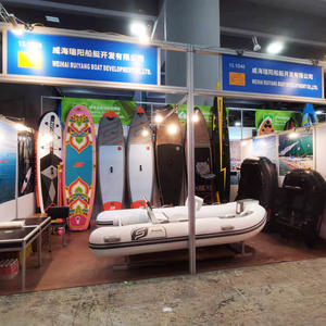 قارب قابل للنفخ بهيكل صلب من الألومنيوم بطول 11 قدمًا من ماركة <span class=keywords><strong>FREESUN</strong></span> مع وحدة تحكم مركزية معتمد من CE للبحيرات والأنهار - Product Image 6