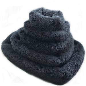 Cama para mascotas de felpa suave y cálida, cuadrada, venta al por mayor, del fabricante - Product Image 6