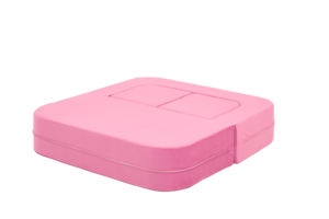 Single Seat Pink Knitted Fabric Child Reclining <strong>Sofa</strong> Compressed with Sponge Filling for Apartment <strong>Living</strong> <strong>Room</strong> Use - Product Image 6