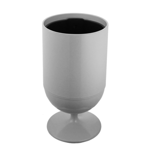 Thông minh cảm ứng loại 20L trong nhà ABS Cảm biến bin với hình dạng hình bầu dục nắp thùng rác có thể đứng cho văn phòng nhà khách sạn - Product Image 3