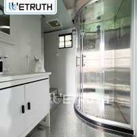 Cabina de Baño Portátil Prefabricada Directo de Fábrica Wetruth para Proyectos al Aire Libre y Instalaciones Públicas, Baño Exterior