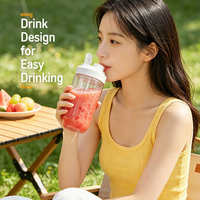 Mini mixeur électrique portable USB-C rechargeable avec fonction coupure de sécurité pour smoothies et jus de fruits