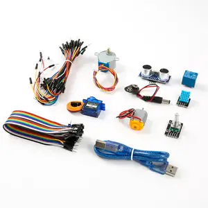 Projeto DIY Iniciante eletrônico Conjunto de Elemento básico do pacote de componentes de oficina para Arduino Starter Kit