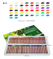 Pastels à l'huile Sunny Soft pour enfants, 50 couleurs