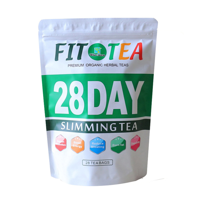 28 Days Detox Fit Weight Control Green Tea Natural  Herbal Healthy Vegan Low-Carb Sugar-Free Dietary Cleanse Tea
