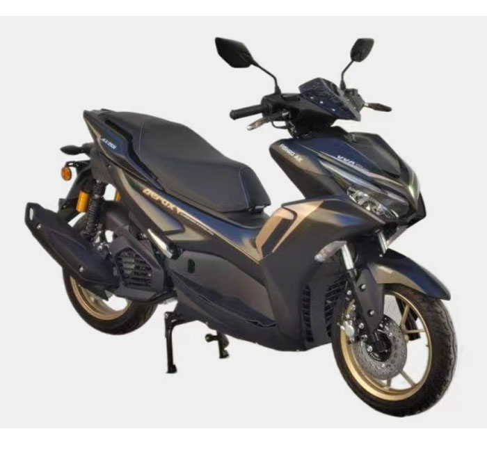 200cc मोटरसाइकिल गैस स्कूटर इंजन से साइकिल