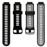 Garmin Forerunner 620/630 Tali Jam Tangan Pengganti Pintar Bergaya Tahan Air Silikon Dua Warna untuk Olahraga Nyaman Dipakai