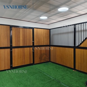 Premium Horse Stall Painéis Modular Estável Kits Durable Barn Fronts Customized Professional Equestrian Facilities for Horse Barns - Product Image 6